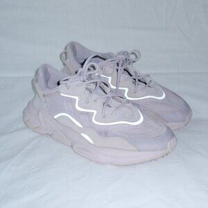 Adidas Ozweego Soft Lilac Tennis Shoes Athletic Sneakers Sz 8 Womens